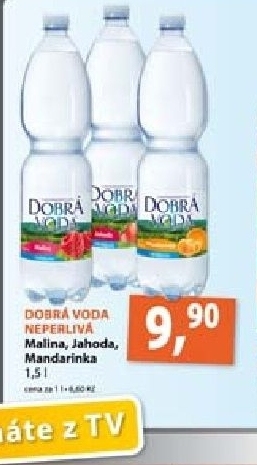 Voda ochucena dobra voda