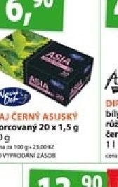 Caj cerny asia novy den