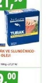 Tunak ve slunecnicovem oleji dle gusta