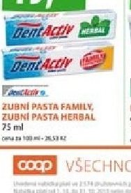 Pasta na zuby family protection dentactiv