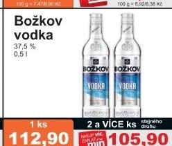 Vodka bozkov