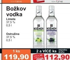 Vodka limeta bozkov