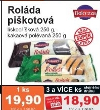 Rolada piskotova dolcezza
