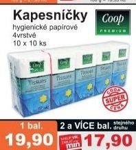 Kapesnicky papirove coop premium