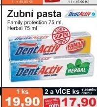 Pasta na zuby family protection dentactiv