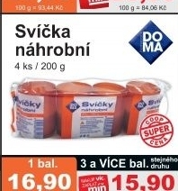 Svicka hrbitovni doma napln