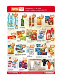 akční leták COOP 15.10.2015-31.10.2015