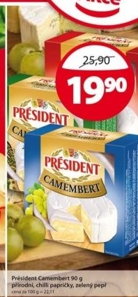 Syr camembert president