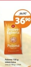 Kava mleta paloma douwe egberts