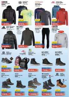 akční leták Sportisimo 15.10.2015-4.11.2015