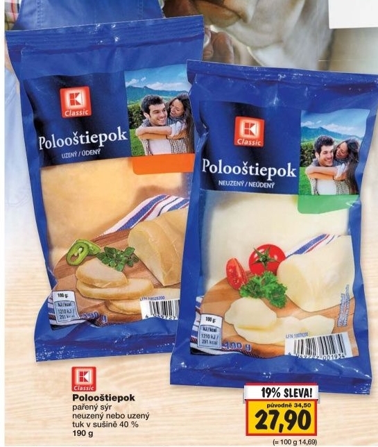Syr poloostepek k classic