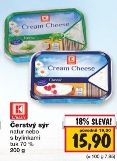 Syr cerstvy neochuceny k classic