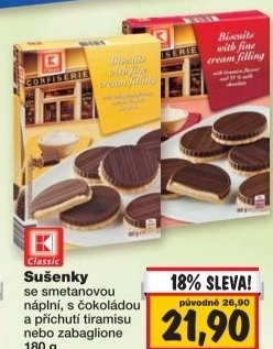 Susenky s naplni k classic