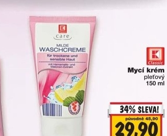 Krem pletovy myci k classic
