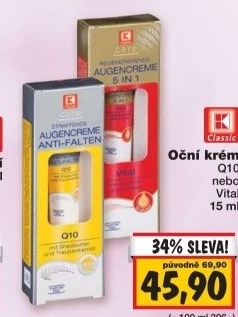 Krem ocni q10 k classic