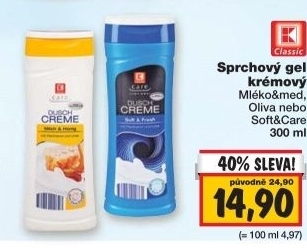 Sprchovy gel kremovy k classic