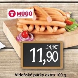 Parky videnske extra maso uzeniny pisek