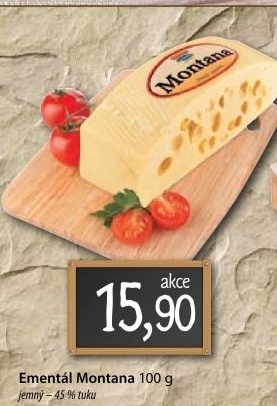 Syr emental jemny montana