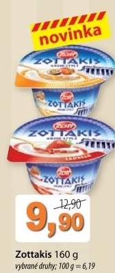 Jogurt recky zottakis zott