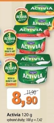 Jogurt activia danone