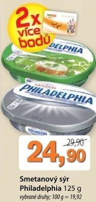 Syr taveny smetanovy philadelphia kraft
