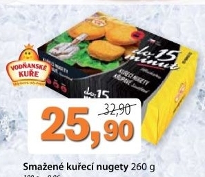 Nugetky kureci smazene vodnanske kure