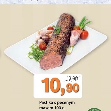 Pastika s pecenym masem