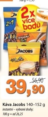 Kava instantni porcovana mix jacobs