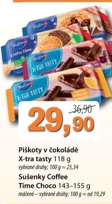 Piskoty x tra tasty bahlsen
