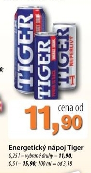 Napoj energeticky tiger