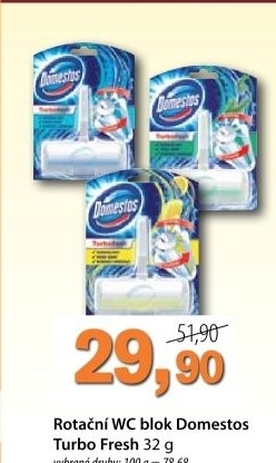 Wc blok turbo fresh domestos