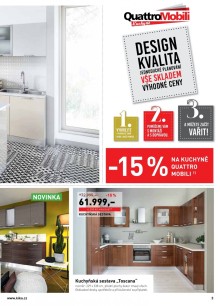 akční leták Kika nábytek 19.10.2015-8.11.2015