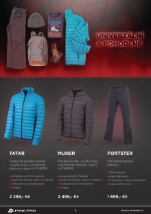 akční leták ALPINE PRO 1.10.2015-31.10.2015