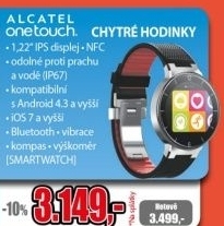 Alcatel OneTouch, chytré hodinky