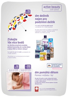 akční leták dm drogerie 21.10.2015-30.11.2015