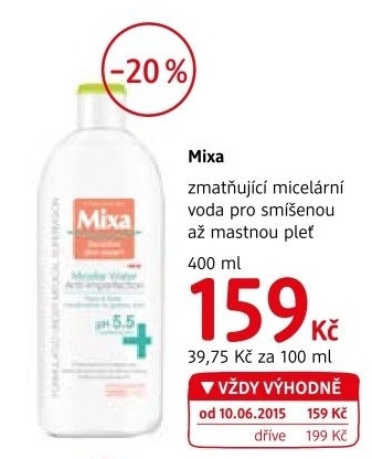 Micelarni voda pletova zmatnujici mixa