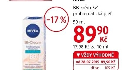 Bb cream 5v1 nivea
