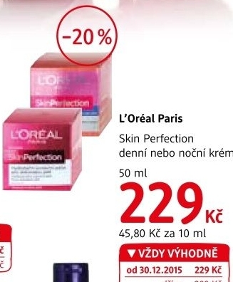 Krem pletovy skin perfection l oreal