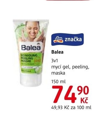 Gel myci pletovy 3v1 soft clear balea