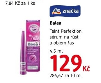 Serum na rust a objem ras teint perfektion balea