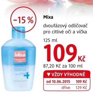 Odlicovac oci dvoufazovy mixa