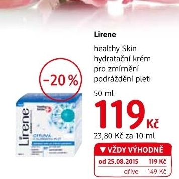 Krem pletovy hydratacni vyzivny lirene