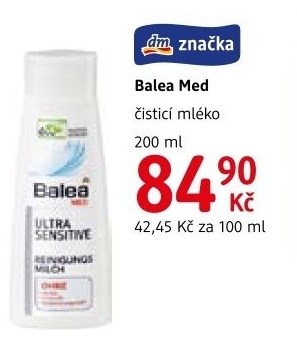 Mleko pletove cistici med balea