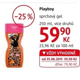 Sprchovy gel playboy