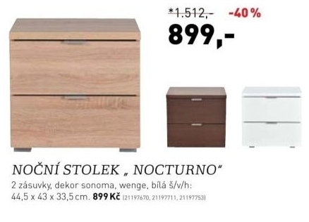Nocturno, noční stolek