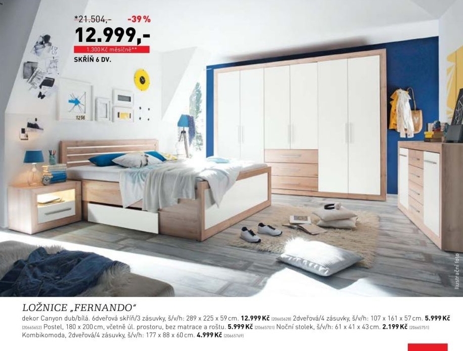 Fernando, ložnice
