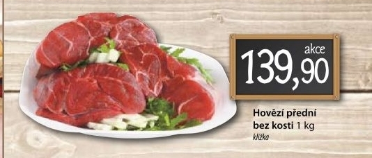Hovezi predni bez kosti klizka