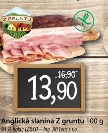 Slanina anglicka z gruntu