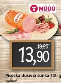 Sunka dusena pisecka maso uzeniny pisek