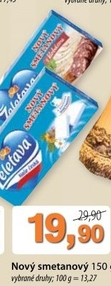 Syr taveny novy smetanovy zeletava